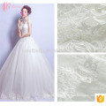 Красивые кружева чистый-вырезать бальное платье аппликация из бисера с коротким рукавом свадебное платье